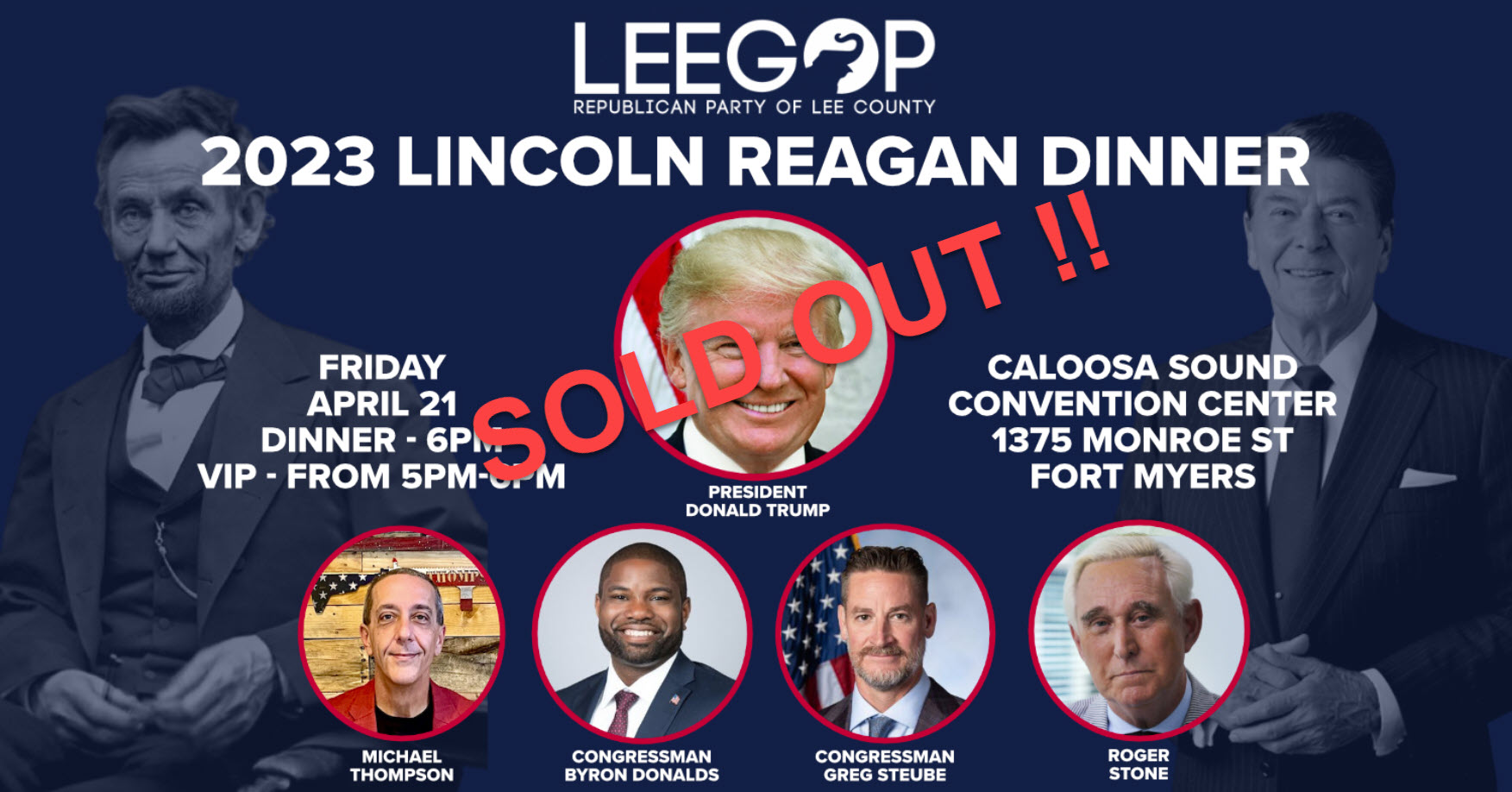 2023 Lincoln Reagan Dinner – Lee County Republican Executive Committee