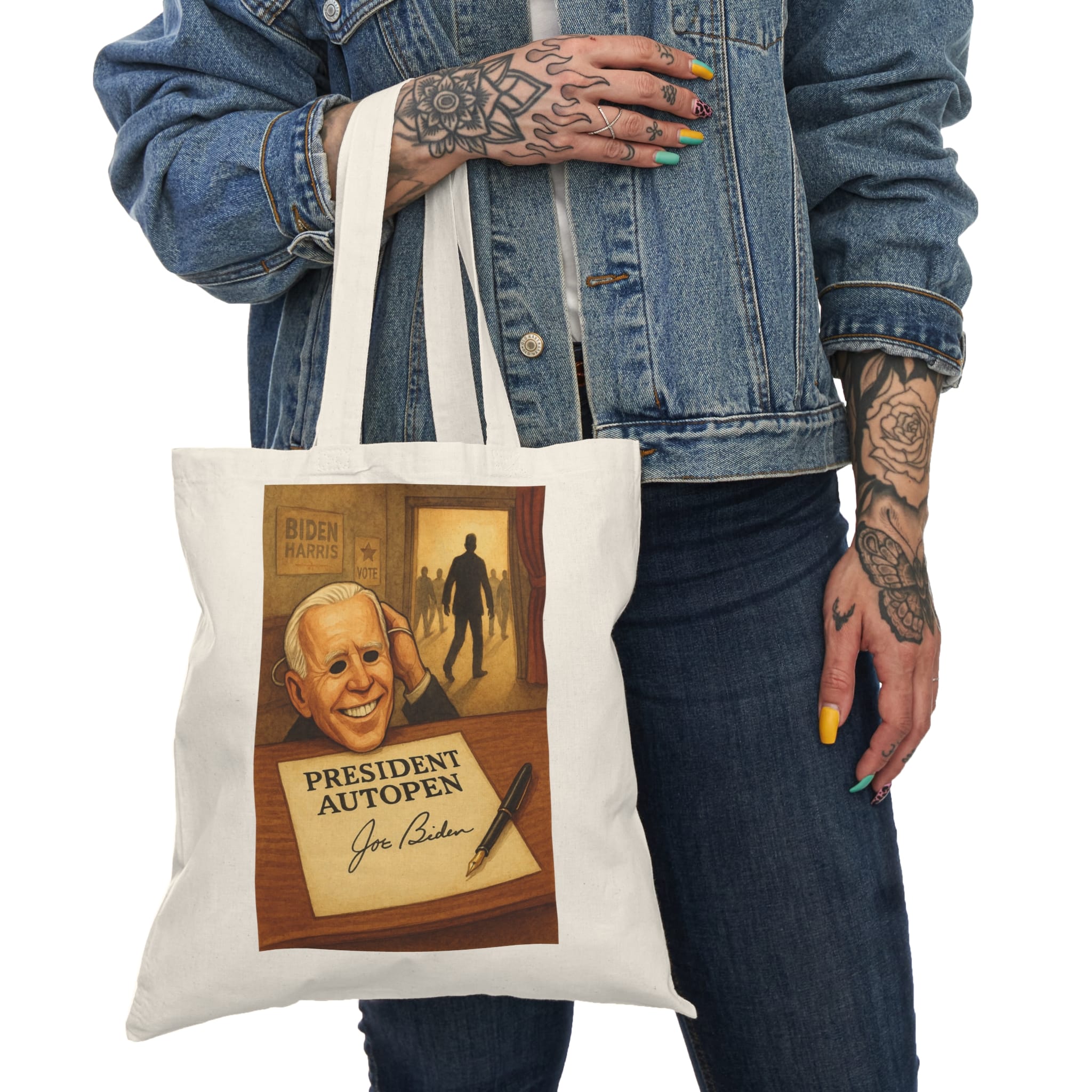 Natural Tote Bag - Image 3