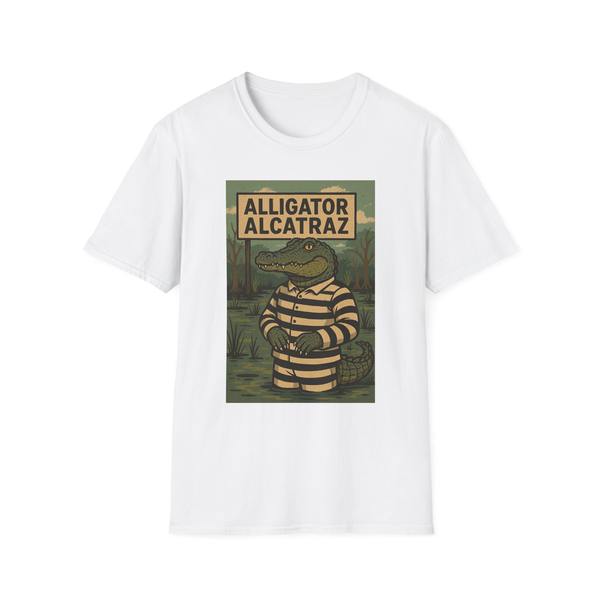 Unisex Softstyle T-Shirt -  Alligator 🐊 Alcatraz